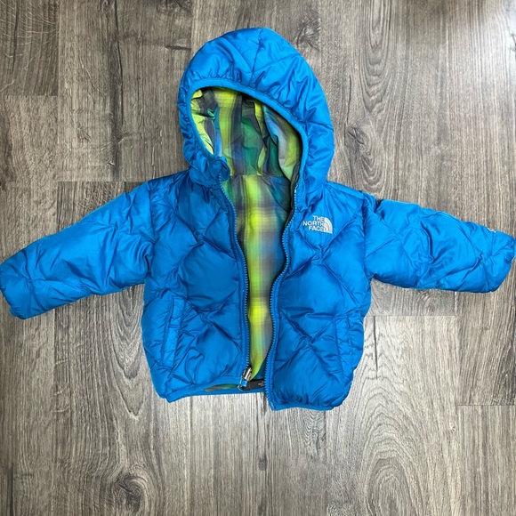 The North Face 550 Infant Blue Jacket - Picture 1 of 4